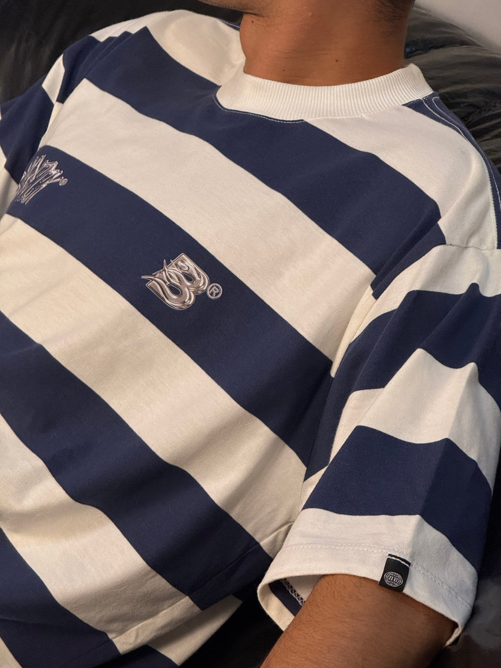Camisa listrada Oversized 04