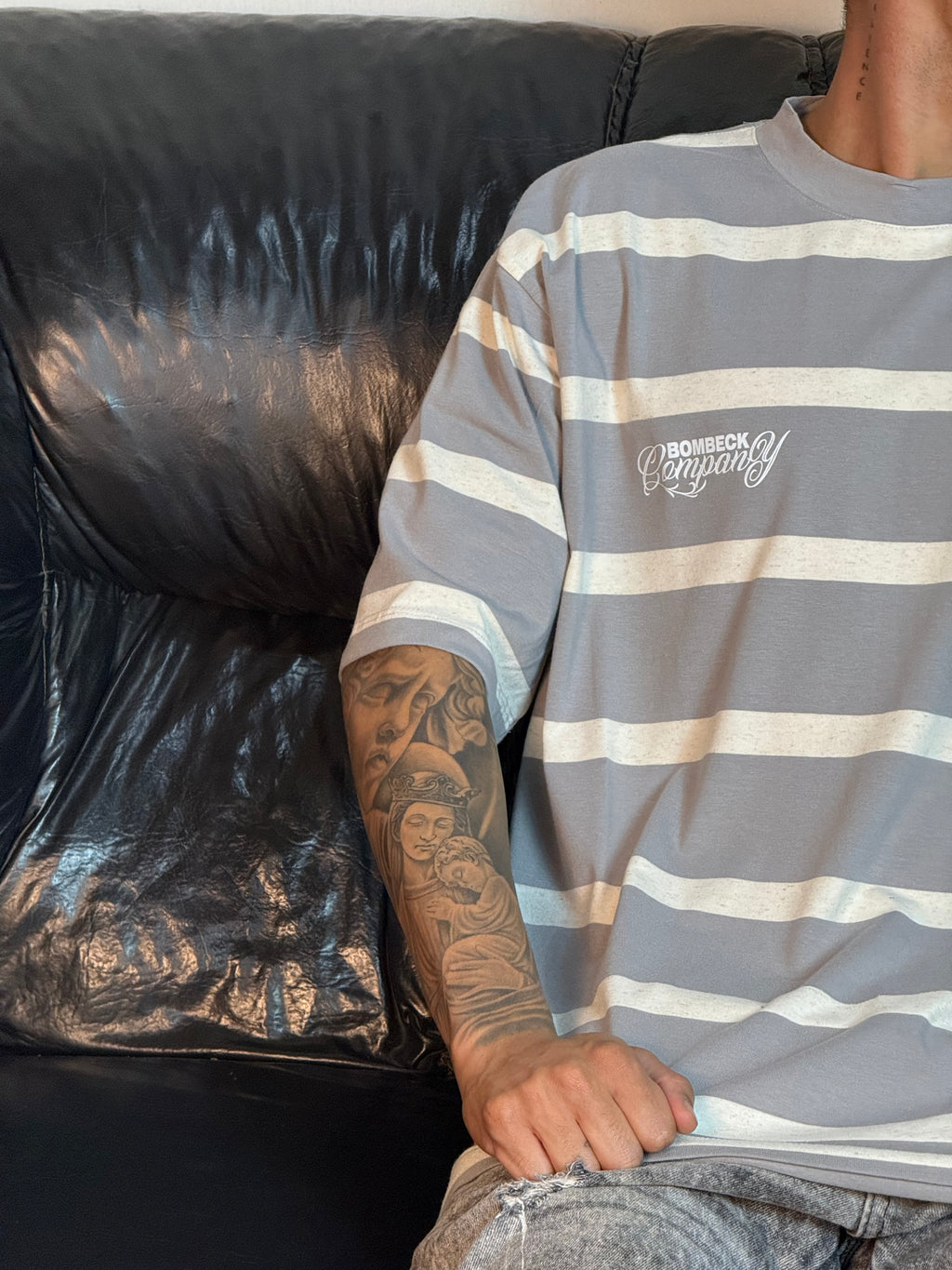 Camisa listrada Oversized 03