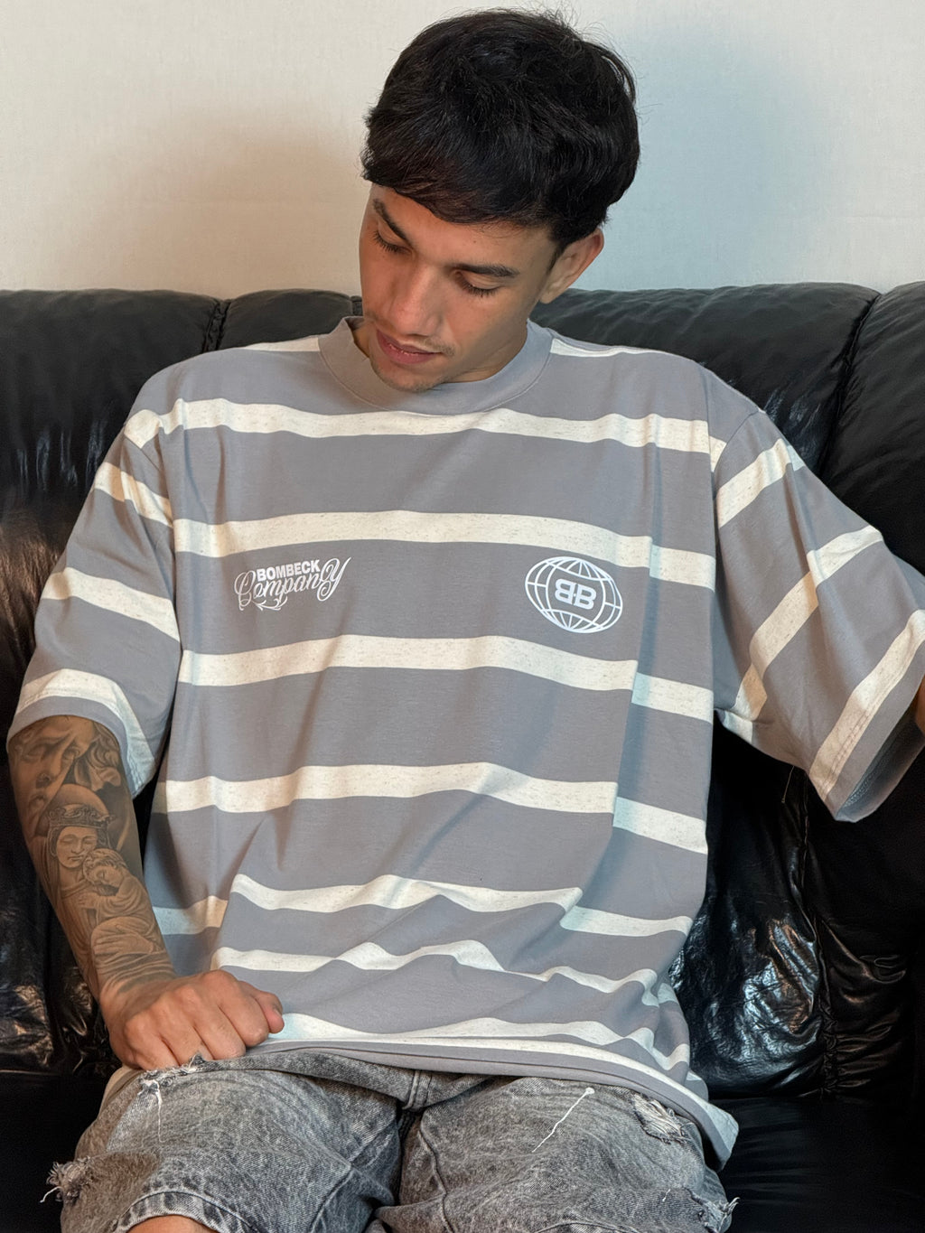 Camisa listrada Oversized 03