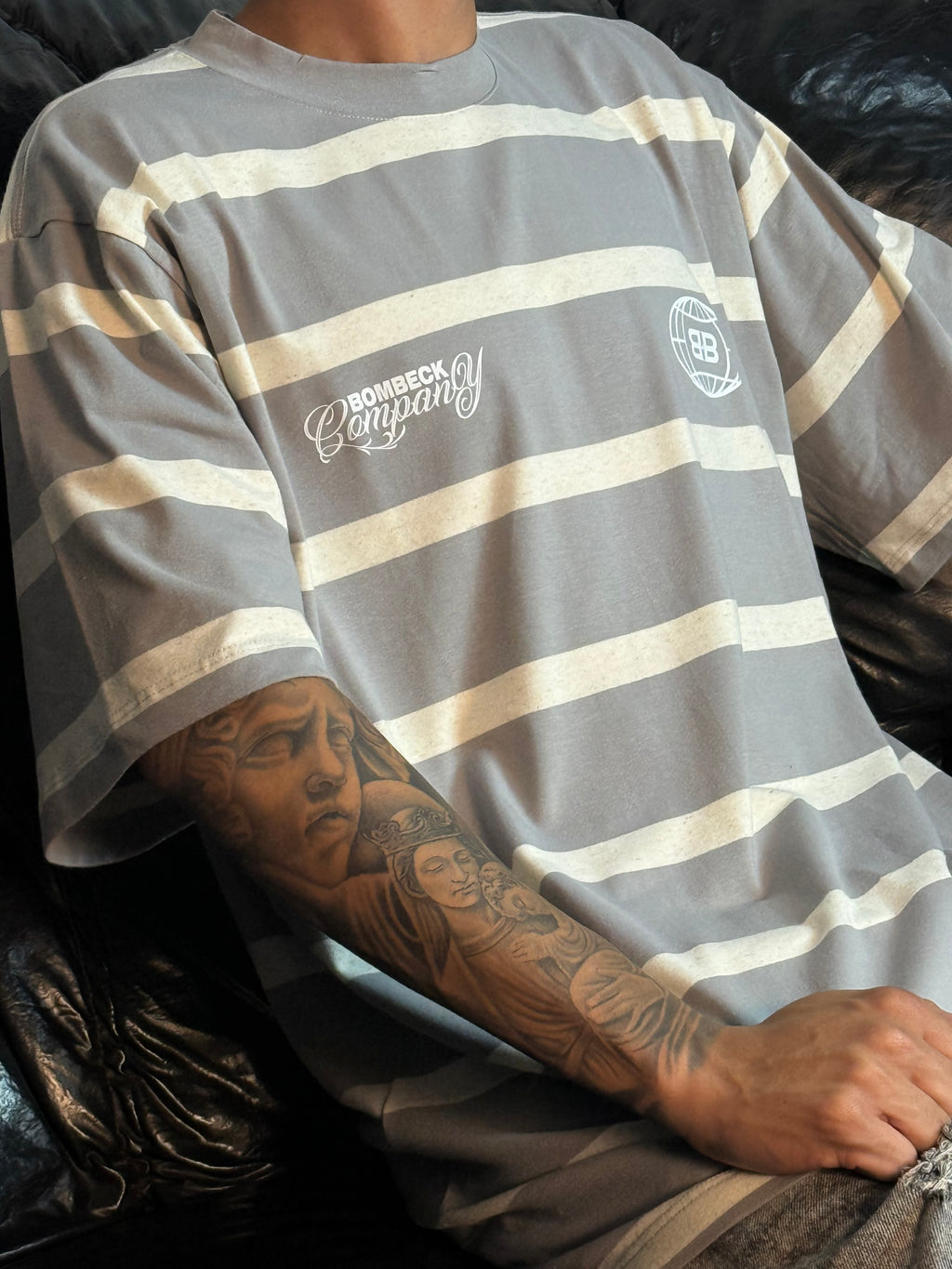 Camisa listrada Oversized 03