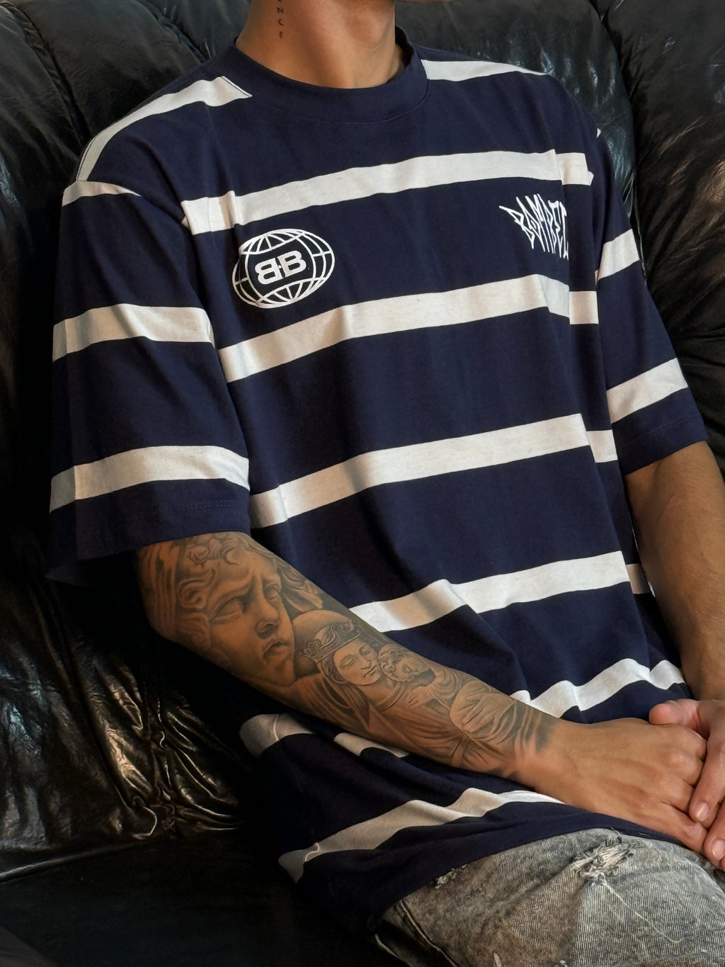 Camisa listrada Oversized 02