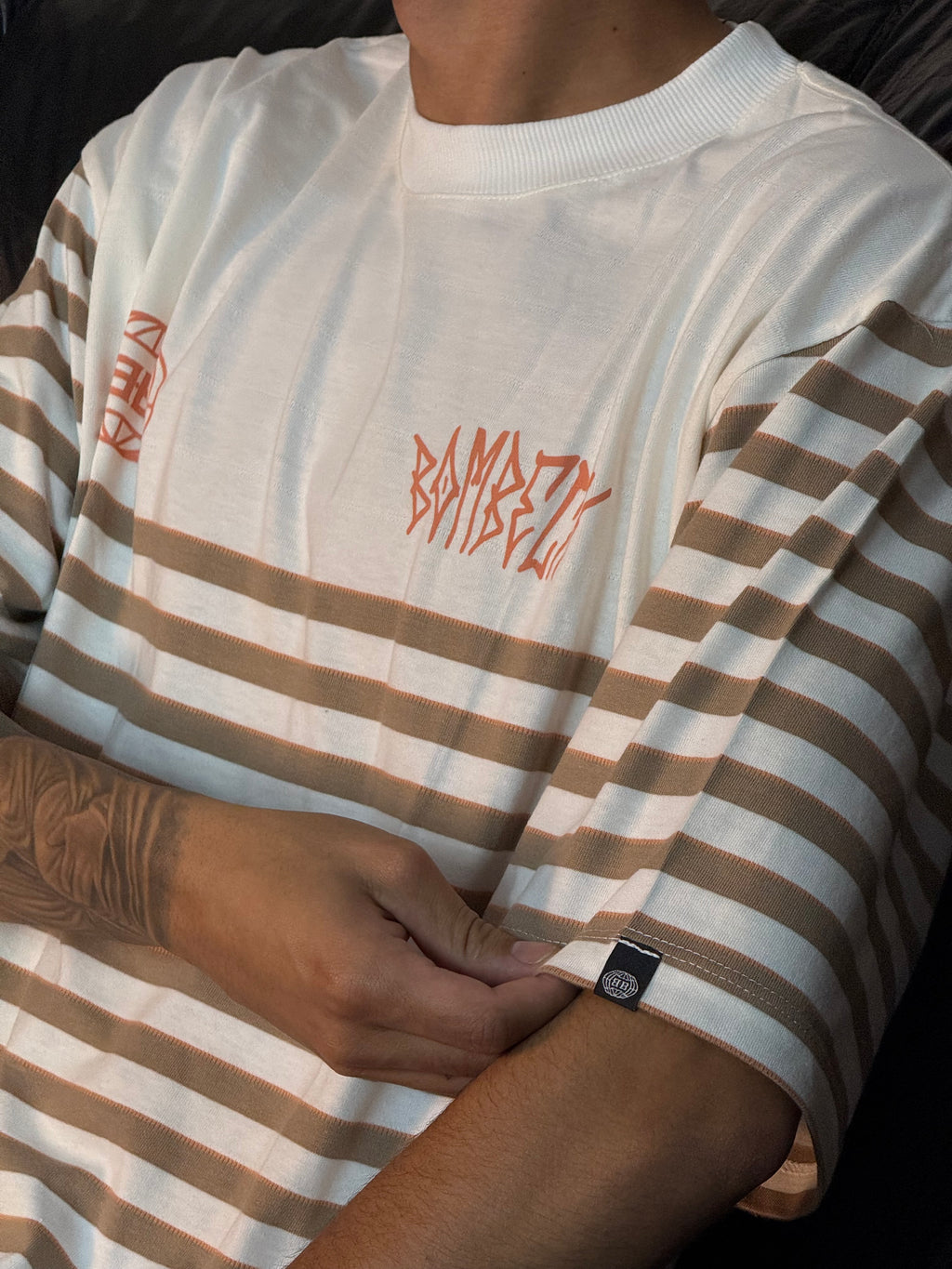 Camisa listrada Oversized 01